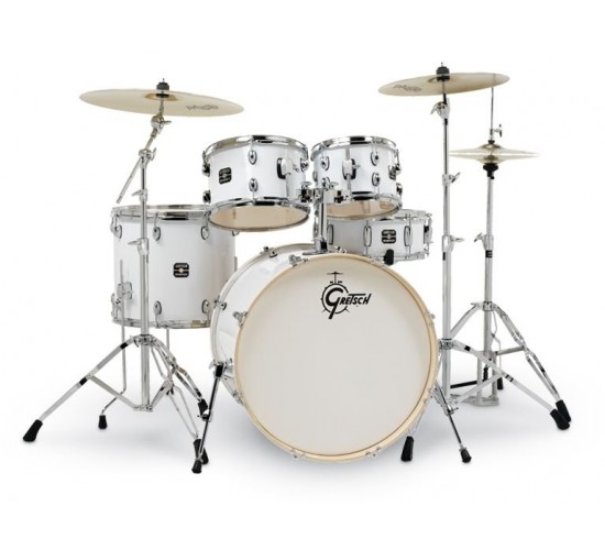 Gretsch GE4E825W Energy Барабанная установка, белая, (2 коробки)