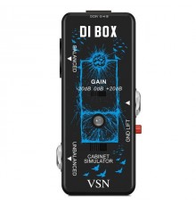 VSN DI BOX LEF-331 Micro-DI с симулятором кабинета и гитарной педалью эффектов True Bypass