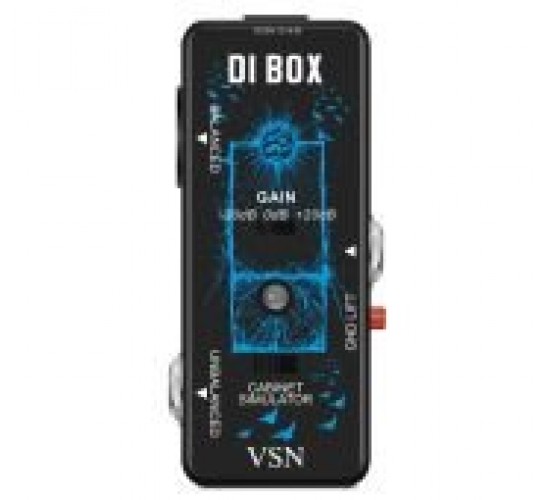 VSN DI BOX LEF-331 Micro-DI с симулятором кабинета и гитарной педалью эффектов True Bypass