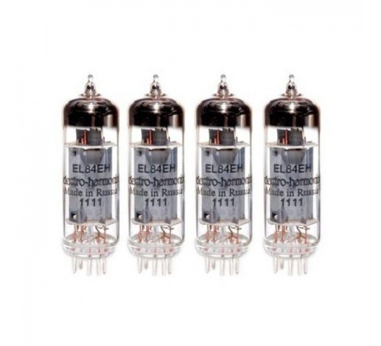 Electro-Harmonix EL84EH-4 Подобранная четвёрка ламп