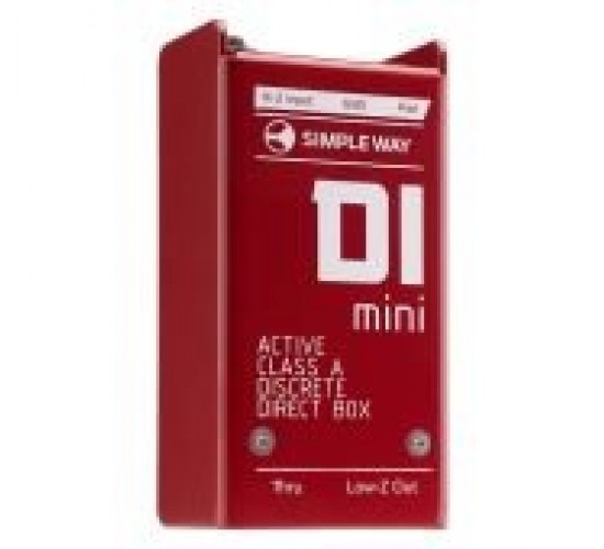 Simpleway Audio D1mini D.I. Box Дибокс, преобразователь сигнала для гитары, активный