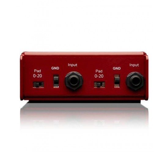 Simpleway Audio D2mini D.I. Box Дибокс, преобразователь сигнала для гитары, активный, стерео