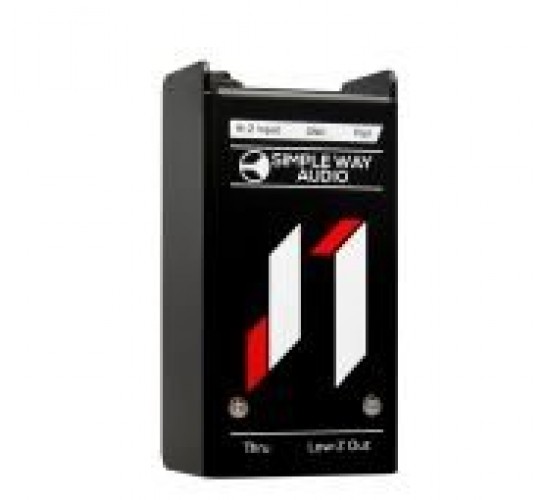 Simpleway Audio J1mini D.I. Box Дибокс, преобразователь сигнала для гитары, активный