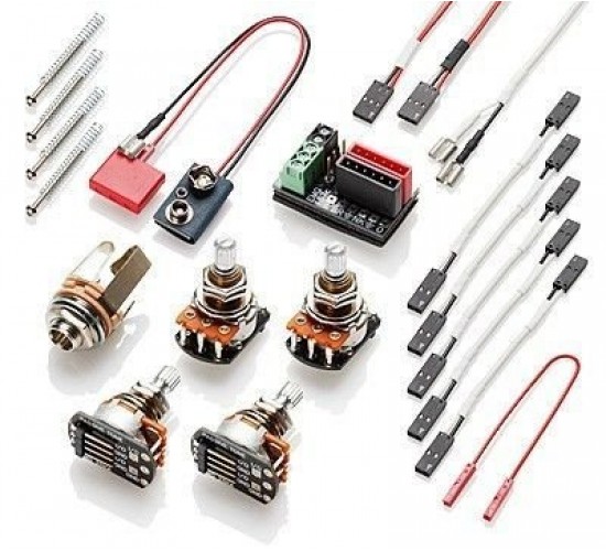 EMG JH Set Chrome (James Hetfield) Комплект звукоснимателей JH-N(neck) and the JH-B(bridge), цвет Chrome