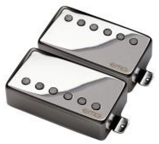EMG JH Set Chrome (James Hetfield) Комплект звукоснимателей JH-N(neck) and the JH-B(bridge), цвет Chrome