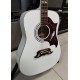 Epiphone Limited Edition Dove PRO Alpine White электроакустическая гитара USED