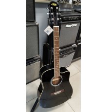 Aria AWN-15CE BK электроакустическая гитара, цвет черный УЦЕНКА