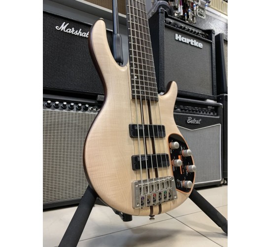 Cort A6 Plus FMMH OPN Artisan Series Бас-гитара 6-струнная, Superstrat, цвет натуральный, УЦЕНКА