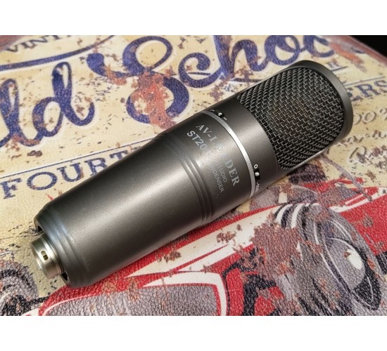 AV-Leader ST-201 Микрофон конденсаторный кардиоидный, НЧ фильтр, -10 дБ. 20-20,000 Гц USED