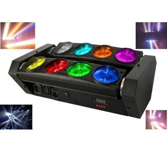 Big Dipper LM80 Spider beam Светодиодный прожектор смены цвета (колорчэнджер) «паук», 8х8Вт