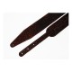 Fidel FL8018LT Leather Tigina Ремень для гитары, кожаный, 7 см, цвет Корица