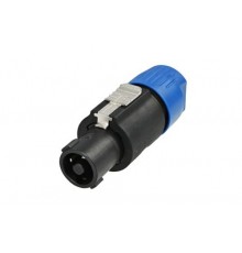Rean RLS4FC разъем кабельный SPEAKON 4, черный