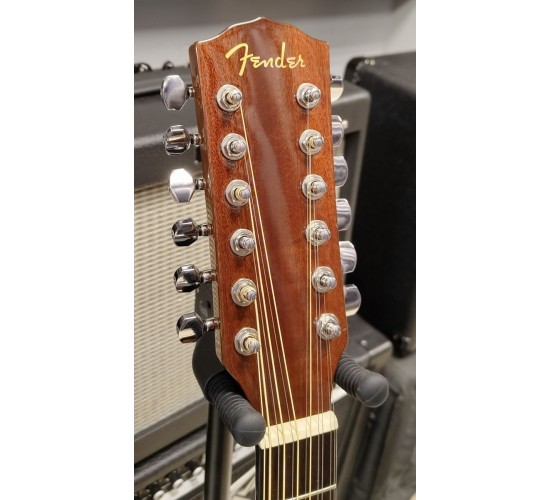 Fender CD-60SCE-12 Nat Dread 12-струнная электроакустическая гитара USED
