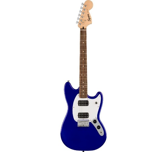 Fender Squier Bullet Mustang HH IMPB электрогитара, цвет синий, выставочный образец