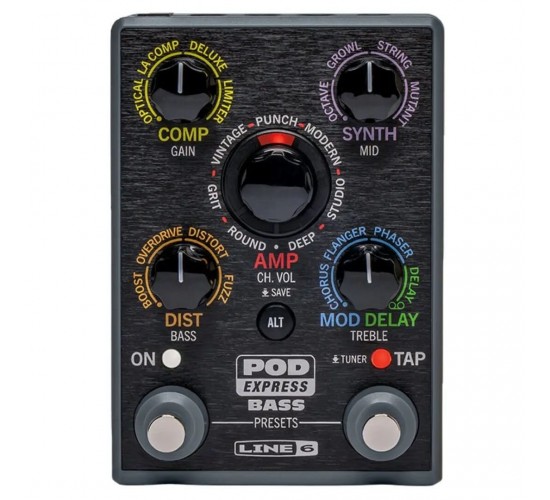 Line 6 POD Express Bass Процессор эффектов для бас-гитары