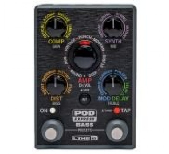 Line 6 POD Express Bass Процессор эффектов для бас-гитары