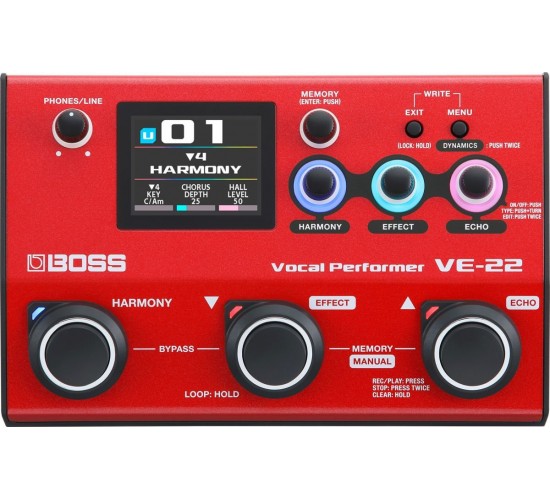 Boss VE-22 Вокальный процессор