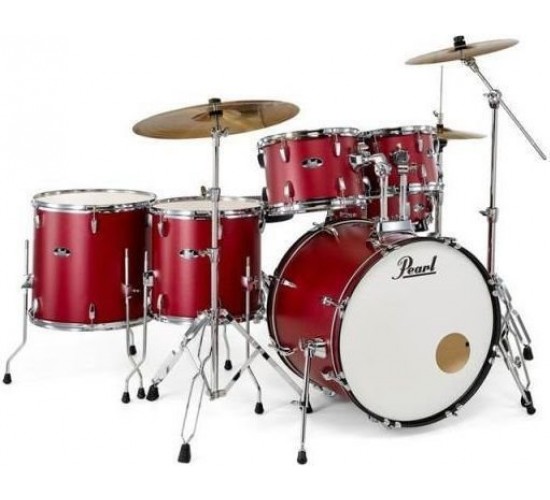 Pearl RS526SBC/C747 барабанная установка, цвет Matte Red (матовый красный)