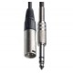 Force FMC-07/10 Шнур аудио балансный Jack 1/4 stereo-XLR(M), 10 метров