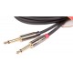 Force FLC-37/4.5 DLX аудио шнур, 4.5 метра, двойной RCA - jack mono