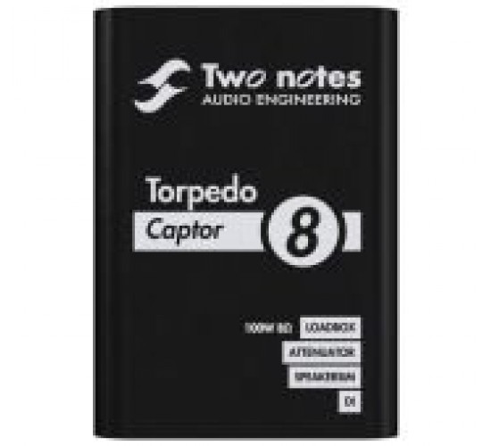 Two Notes Torpedo Captor 8 Ohms нагрузка для усилителя, D.I., выставочный образец