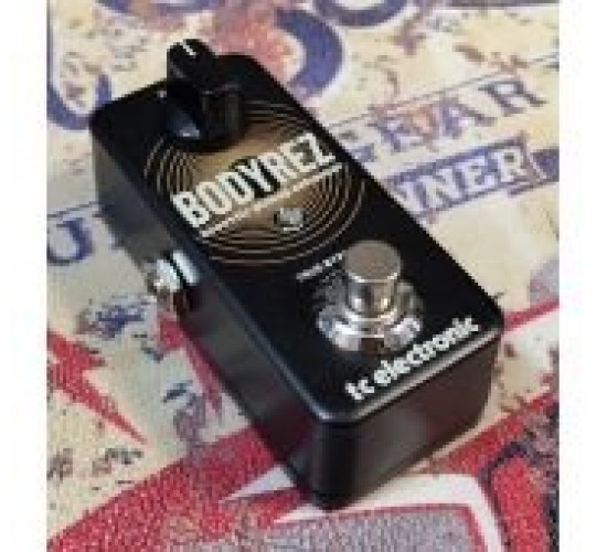 TC Electronic BodyRez гитарная педаль энхансер для акустической гитары USED