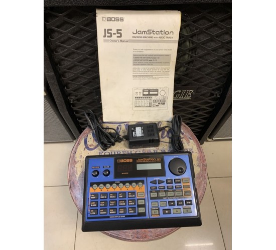 Boss JS-5 Jam Station cеквенсор аккомпанемента, драм-машина USED