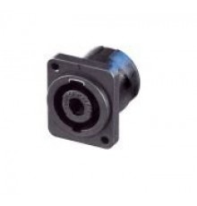 Neutrik NL4MP панельный разъём Speakon, 4-х контактный
