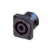 Neutrik NL4MP панельный разъём Speakon, 4-х контактный