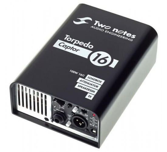 Two Notes Torpedo Captor 16 Ohms нагрузка для усилителя, D.I., выставочный образец