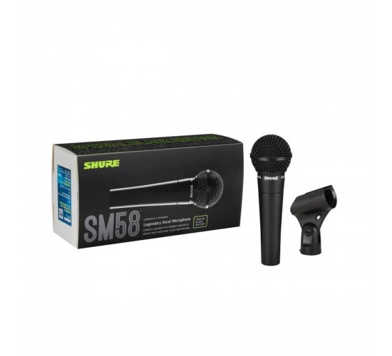 Shure SM58 Special Black Edition динамический вокальный микрофон, цвет чёрный