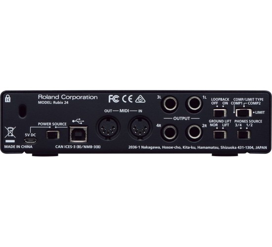 Roland Rubix24 внешний аудиоинтерфейс, выставочный образец