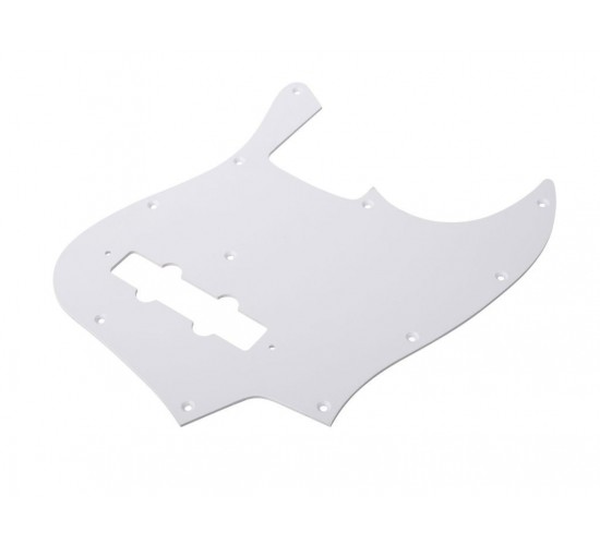 Hosco JB-W1P Защитная накладка для бас-гитары, белая, 1 слой