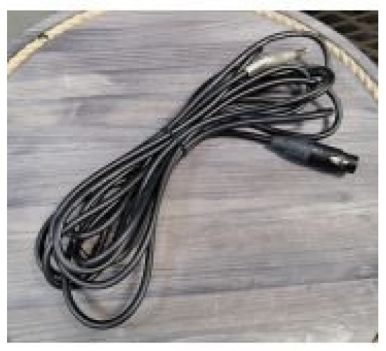 Кабель 5 метров XLR-Jack, Япония (Neutrik NC-FXX - Canare F-15) USED