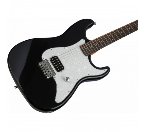 JET JS-400 HT BK электрогитара, Stratocaster, цвет чёрный