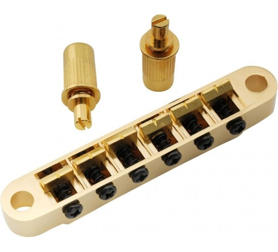 Wilkinson WOGB2-GD M Series Бридж Tune-O-Matic, золото
