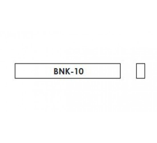 Hosco BNK-10 Заготовка верхнего порожка для гитары, кость