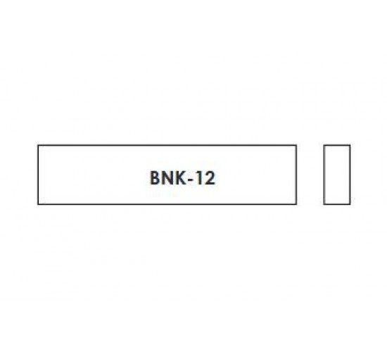 Hosco BNK-12 Заготовка верхнего порожка для гитары, кость