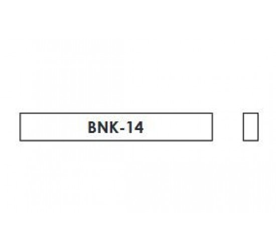Hosco BNK-14 Заготовка верхнего порожка для гитары, кость
