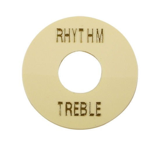 Hosco LP-SW-I Накладка под переключатель Treble/Rhythm, кремовая
