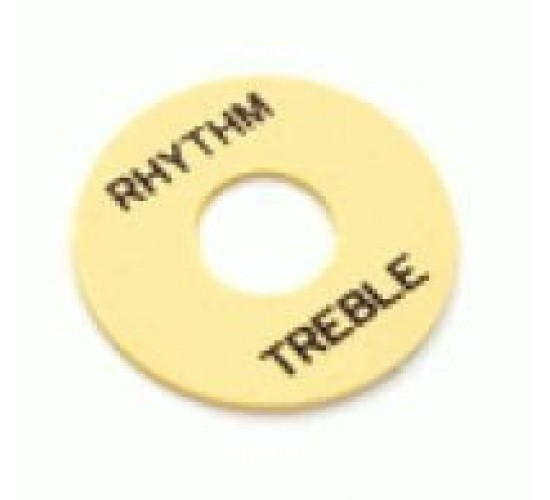 Hosco LP-SW-I Накладка под переключатель Treble/Rhythm, кремовая
