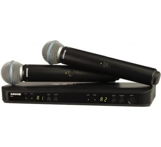Shure BLX288E/B58 S8 двухканальная радиосистема с 2-мя ручными передатч. BETA 58 (823-832 MHz)