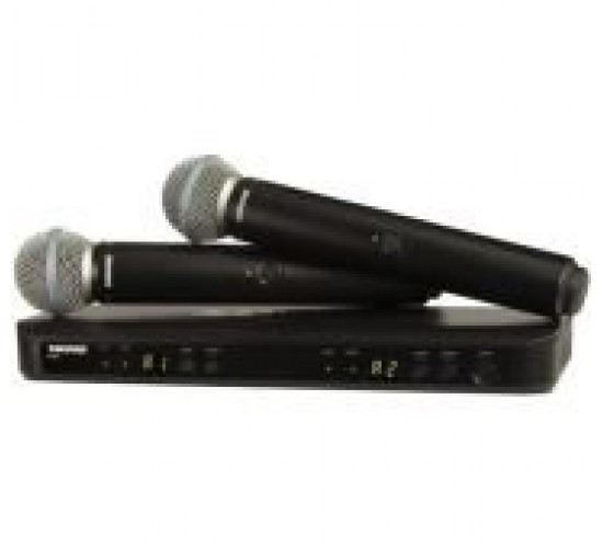 Shure BLX288E/B58 S8 двухканальная радиосистема с 2-мя ручными передатч. BETA 58 (823-832 MHz)