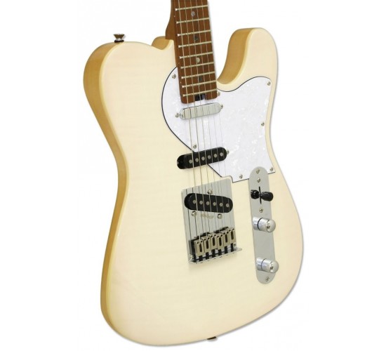 Aria Pro II 615 MK2 MBWH электрогитара, цвет Marble White