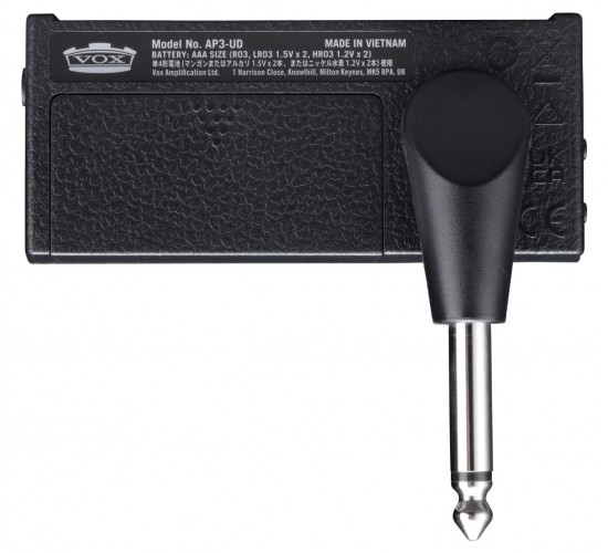 Vox AP3-UD Amplug 3 UK Drive Моделирующий гитарный усилитель для наушников со встроенными эффектами