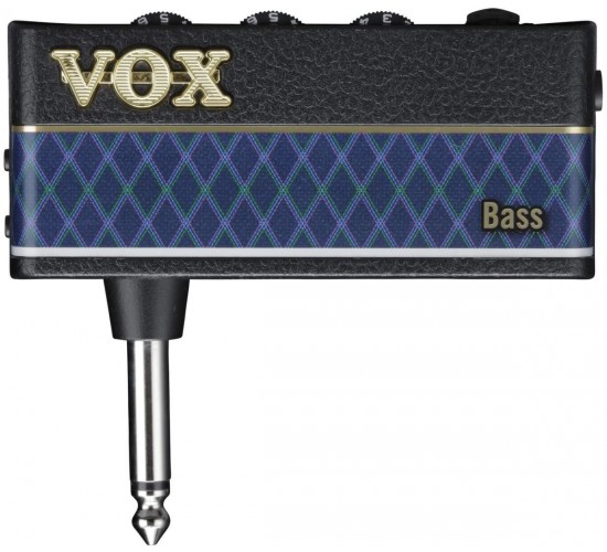 Vox AP3-BA AmPlug 3 Bass Моделирующий гитарный усилитель для наушников со встроенными эффектами