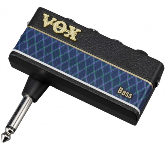 Vox AP3-BA AmPlug 3 Bass Моделирующий гитарный усилитель для наушников со встроенными эффектами