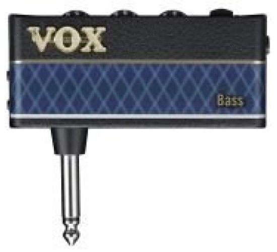 Vox AP3-BA AmPlug 3 Bass Моделирующий гитарный усилитель для наушников со встроенными эффектами