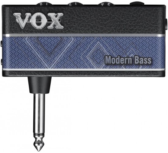 Vox AP3-MB AmPlug 3 Modern Bass Моделирующий гитарный усилитель для наушников со встроенными эффекта