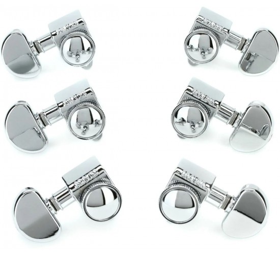 Grover 502C Locking Rotomatics колки локовые, 3+3, хром